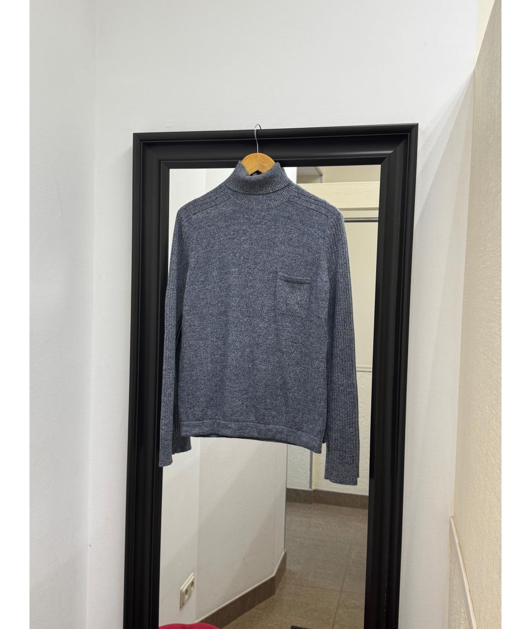 CHANEL Серая кашемировая водолазка, фото 10