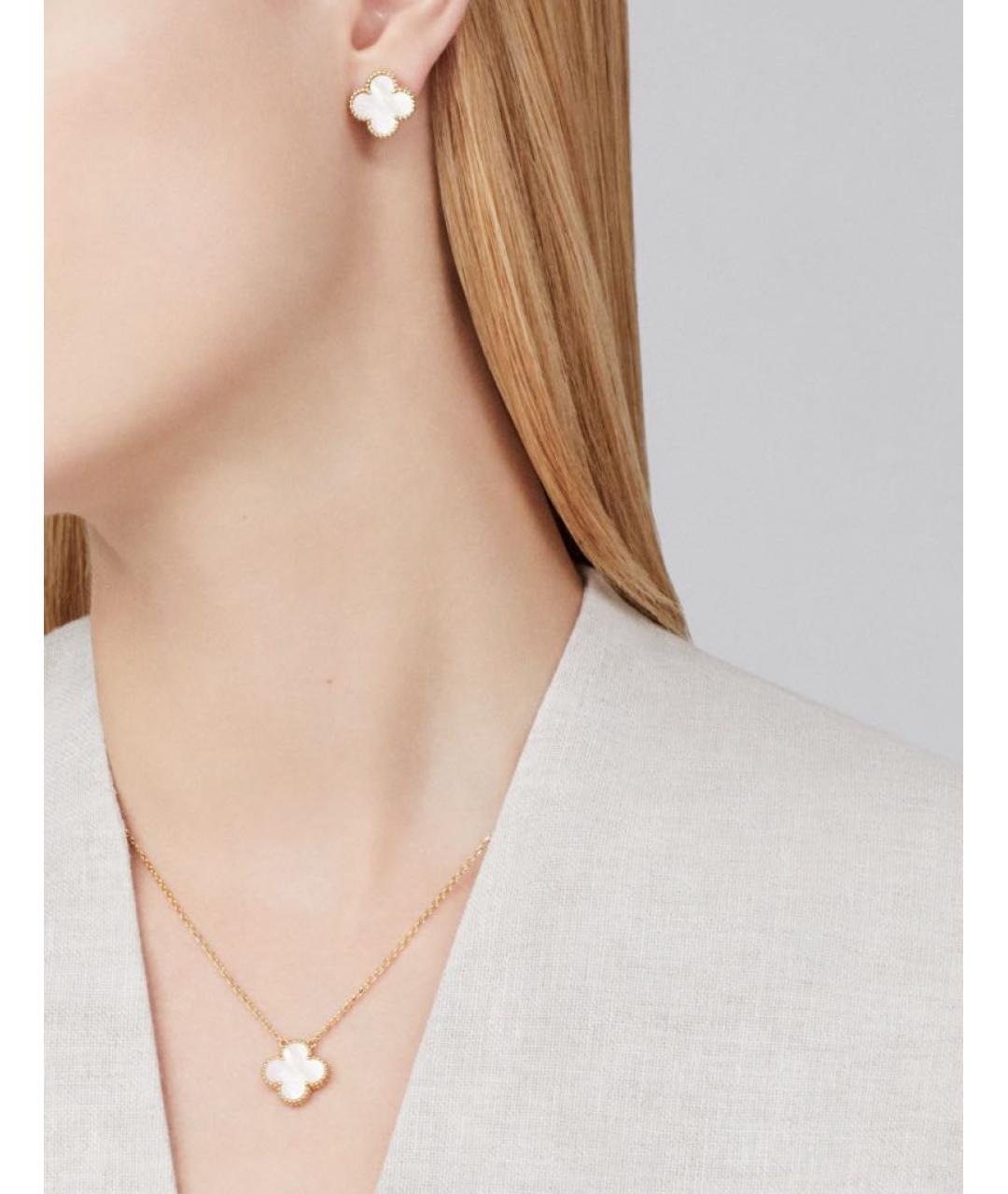 VAN CLEEF & ARPELS Серьги из желтого золота, фото 4
