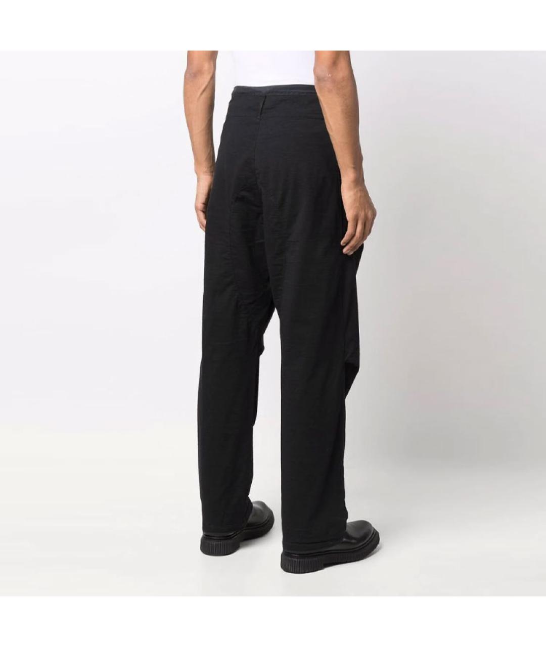 STONE ISLAND Черные брюки чинос, фото 2