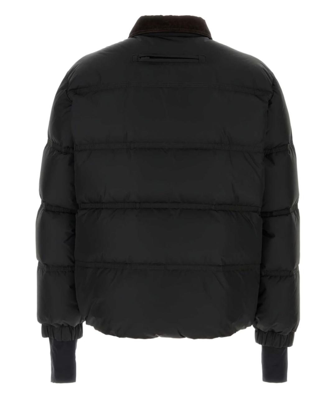 MONCLER GRENOBLE Черная полиэстеровая куртка, фото 2