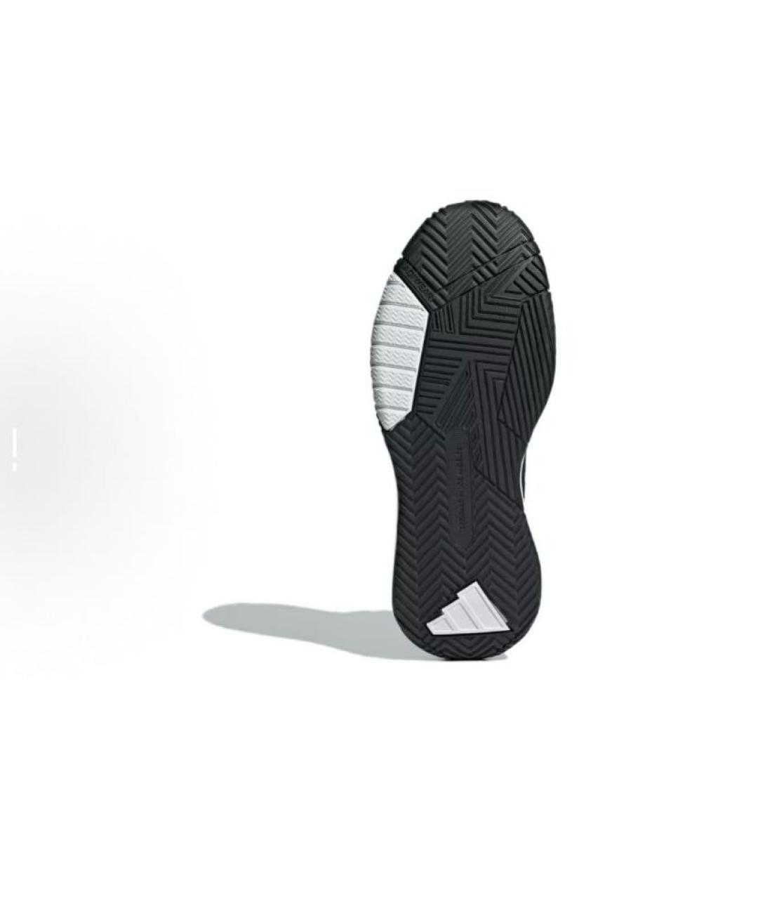 ADIDAS Черные текстильные высокие кроссовки / кеды, фото 5