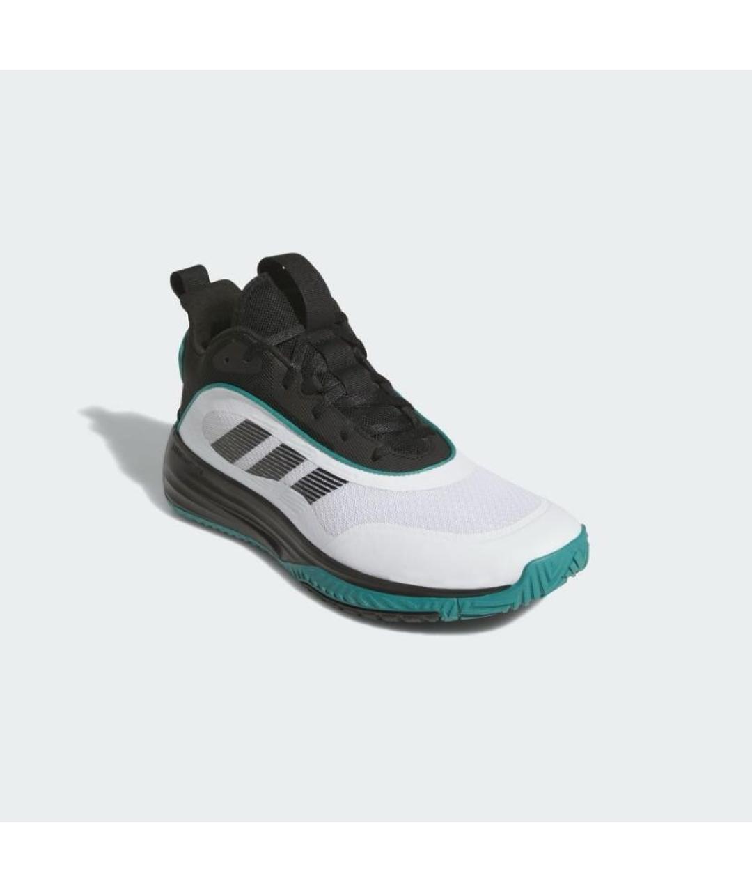 ADIDAS Белые текстильные высокие кроссовки / кеды, фото 4