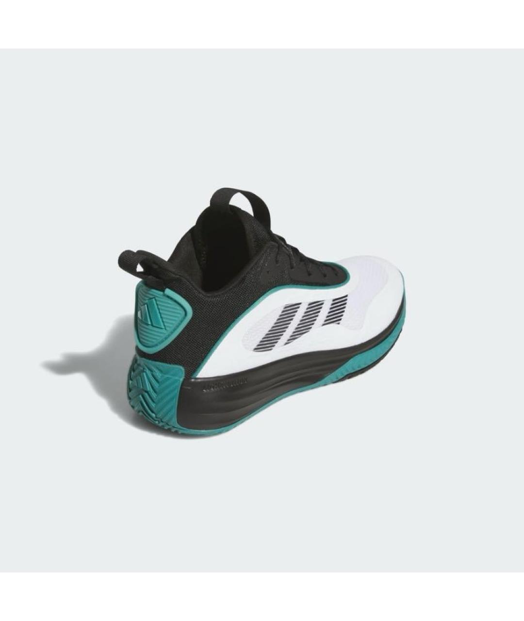 ADIDAS Белые текстильные высокие кроссовки / кеды, фото 5