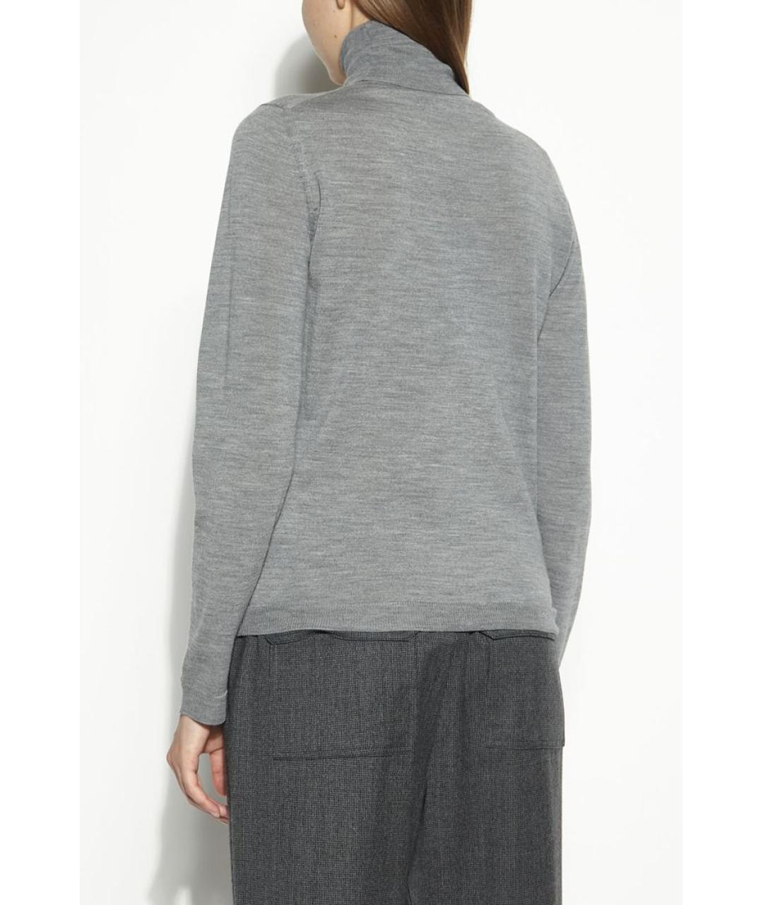 MAX MARA Серая водолазка, фото 4