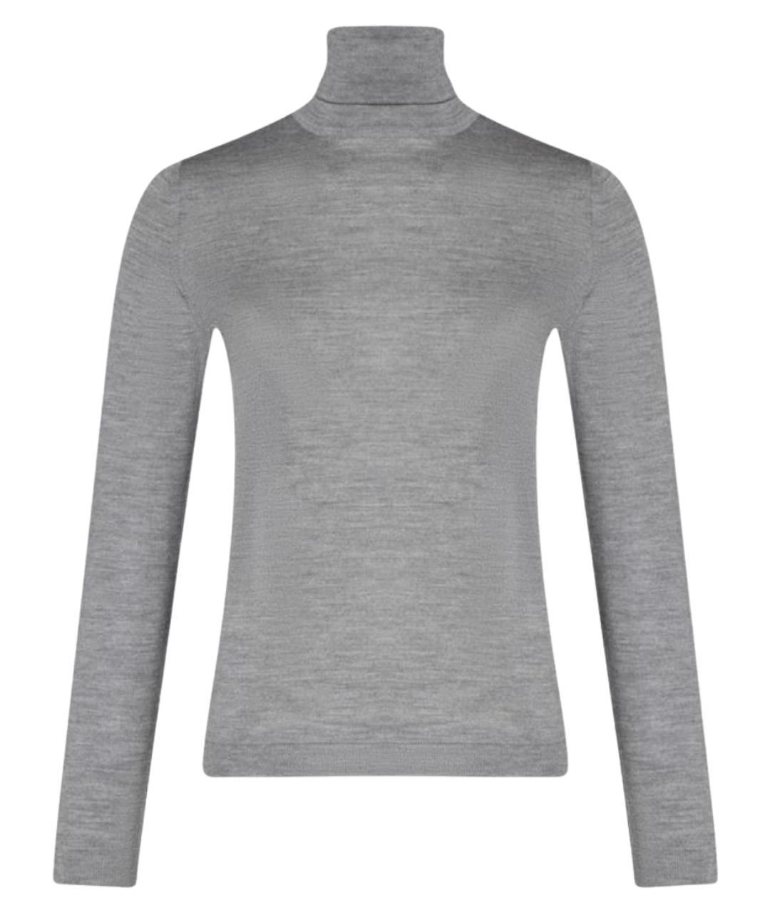 MAX MARA Серая водолазка, фото 1