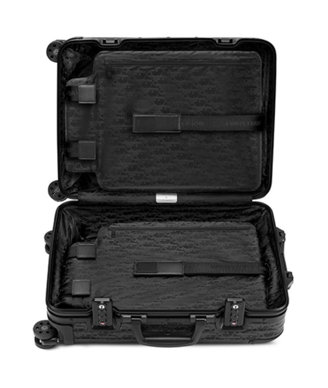 CHRISTIAN DIOR Черный чемодан, фото 3