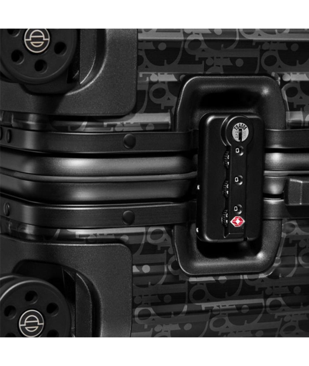 CHRISTIAN DIOR Черный чемодан, фото 4