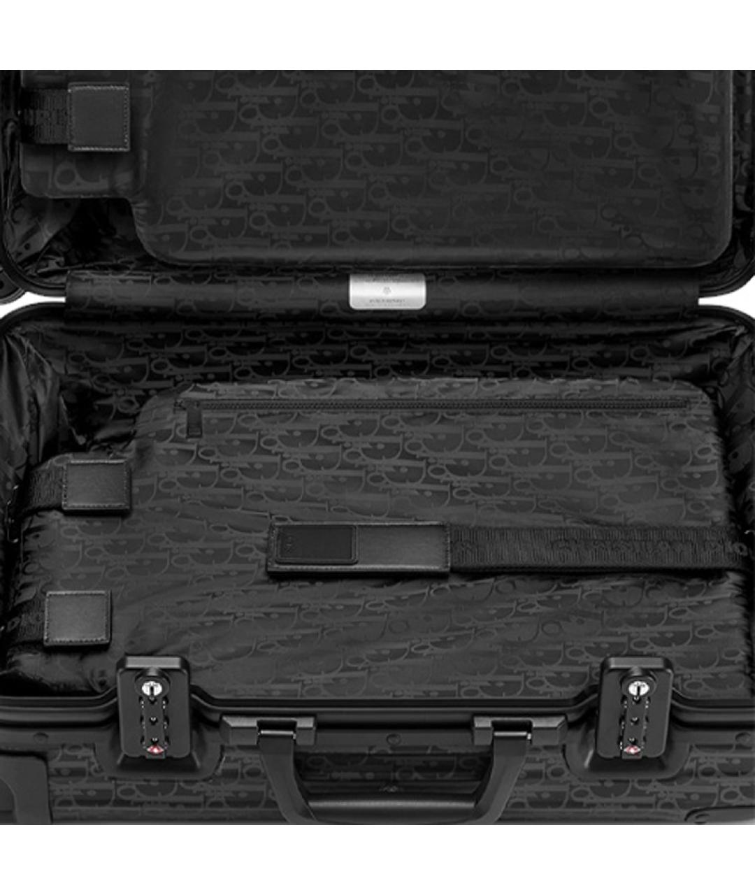 CHRISTIAN DIOR Черный чемодан, фото 5