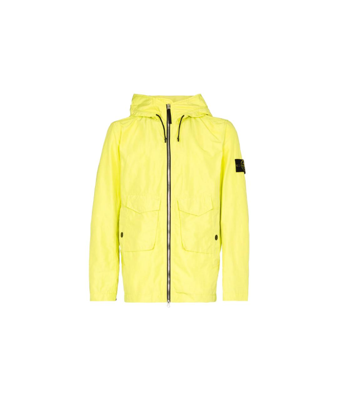 STONE ISLAND Желтая спортивная куртка, фото 1