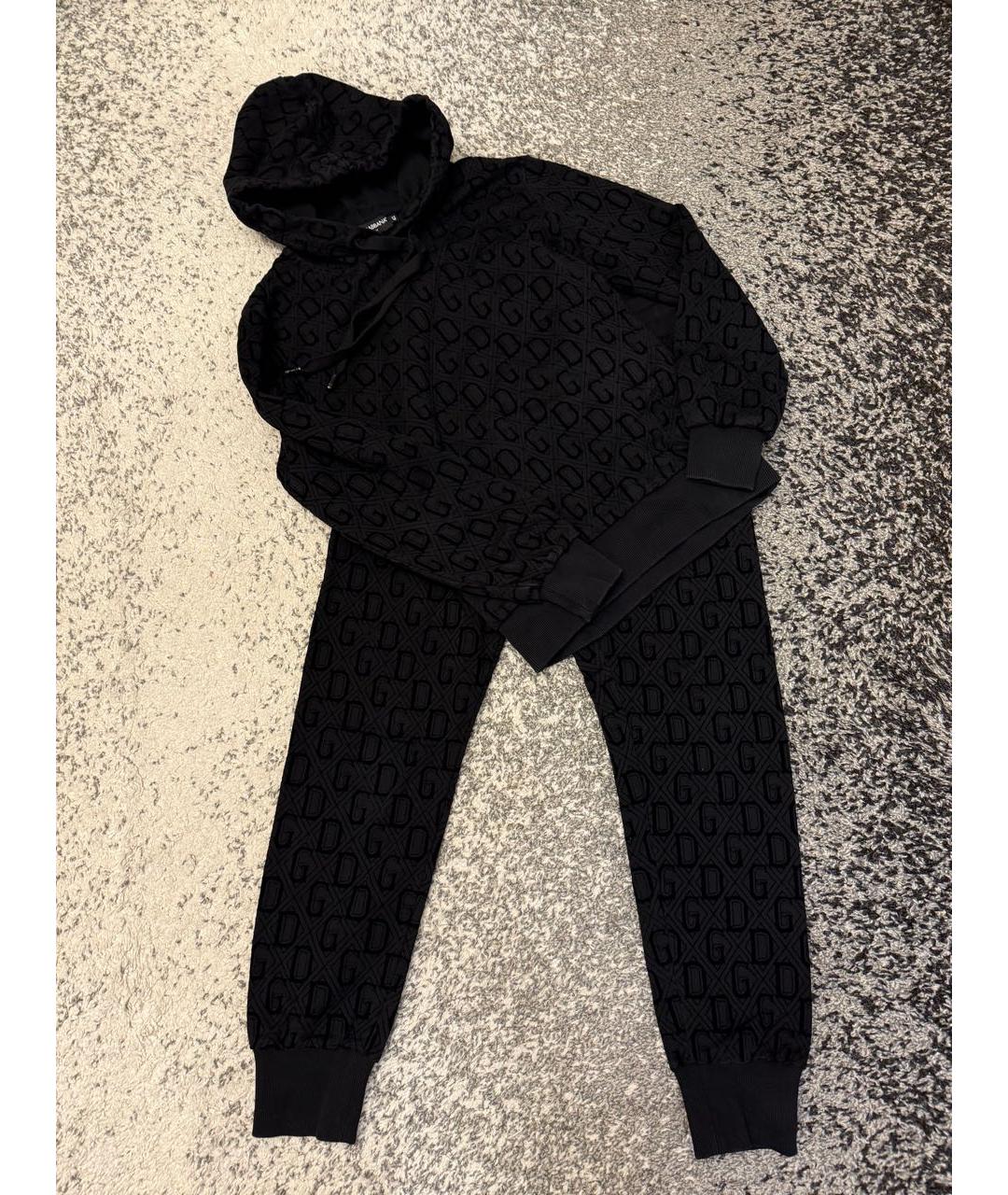 DOLCE&GABBANA Черный хлопковый спортивные костюмы, фото 8