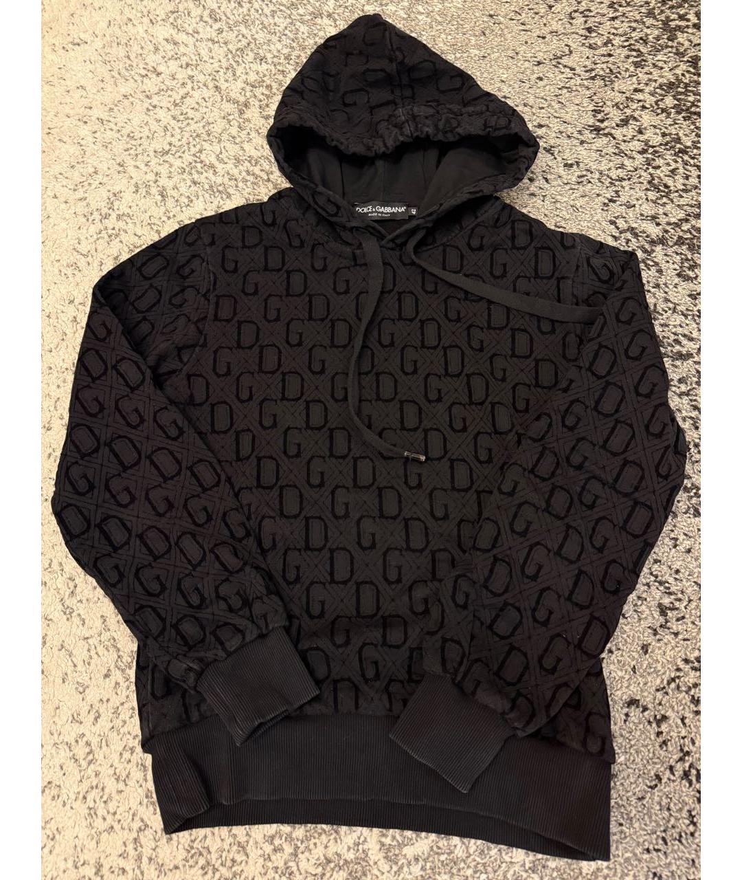 DOLCE&GABBANA Черный хлопковый спортивные костюмы, фото 6