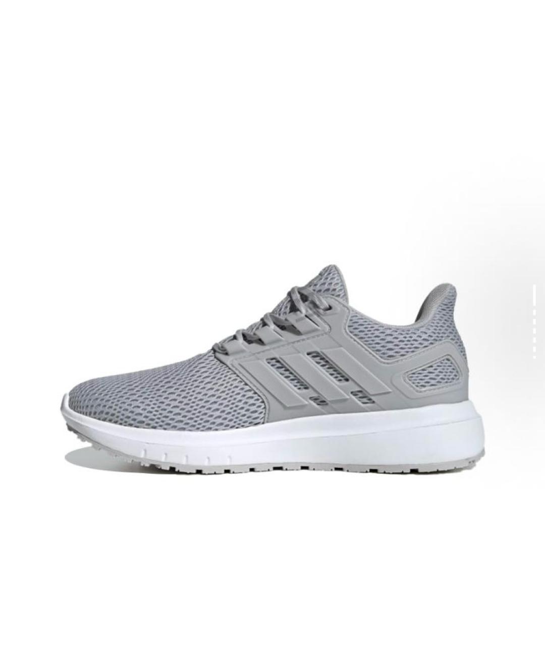ADIDAS Серые текстильные низкие кроссовки / кеды, фото 2