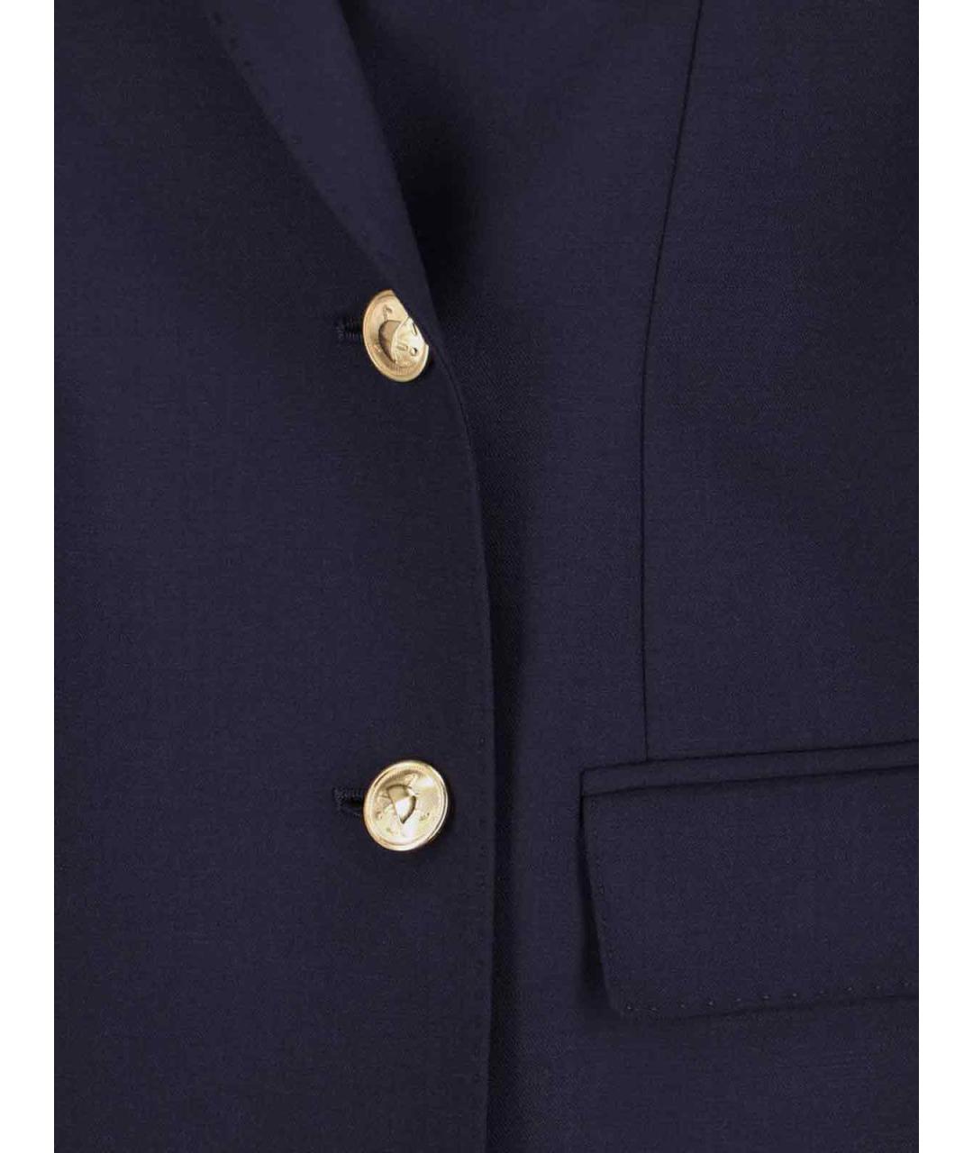 POLO RALPH LAUREN Синий хлопковый жакет/пиджак, фото 4