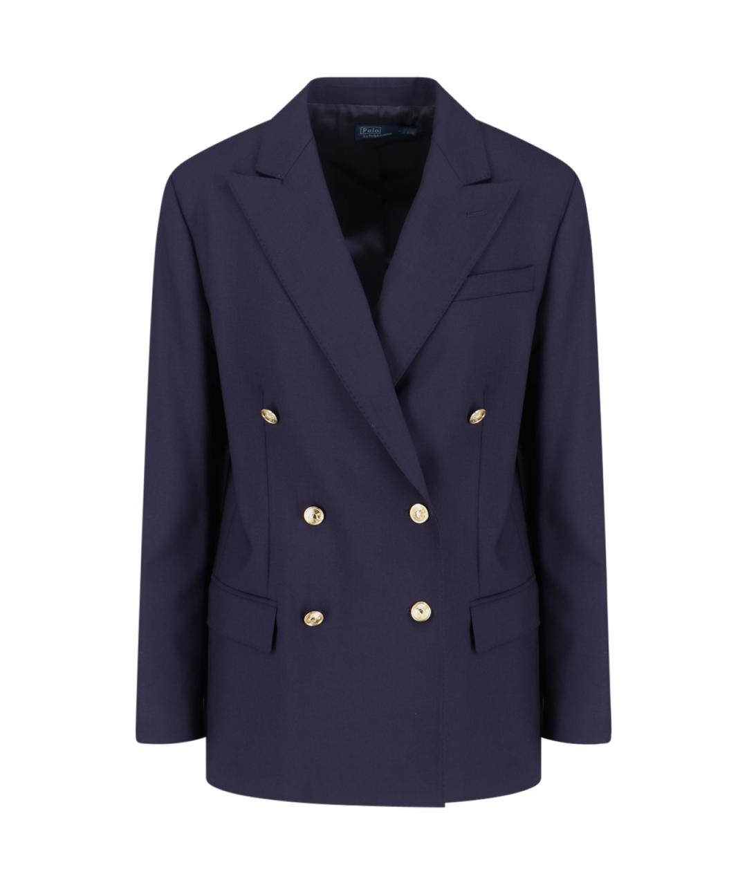 POLO RALPH LAUREN Синий хлопковый жакет/пиджак, фото 1