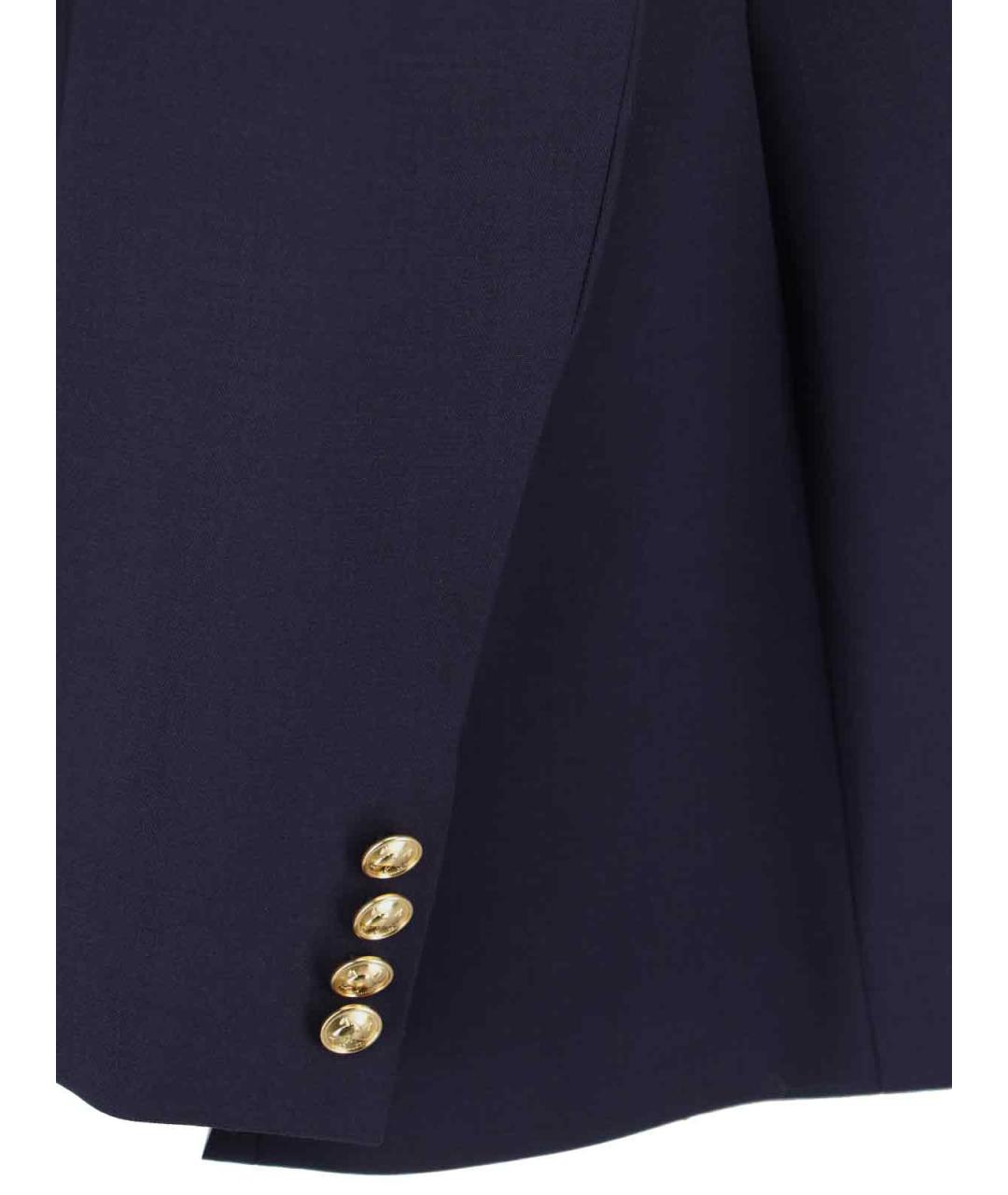 POLO RALPH LAUREN Синий хлопковый жакет/пиджак, фото 3