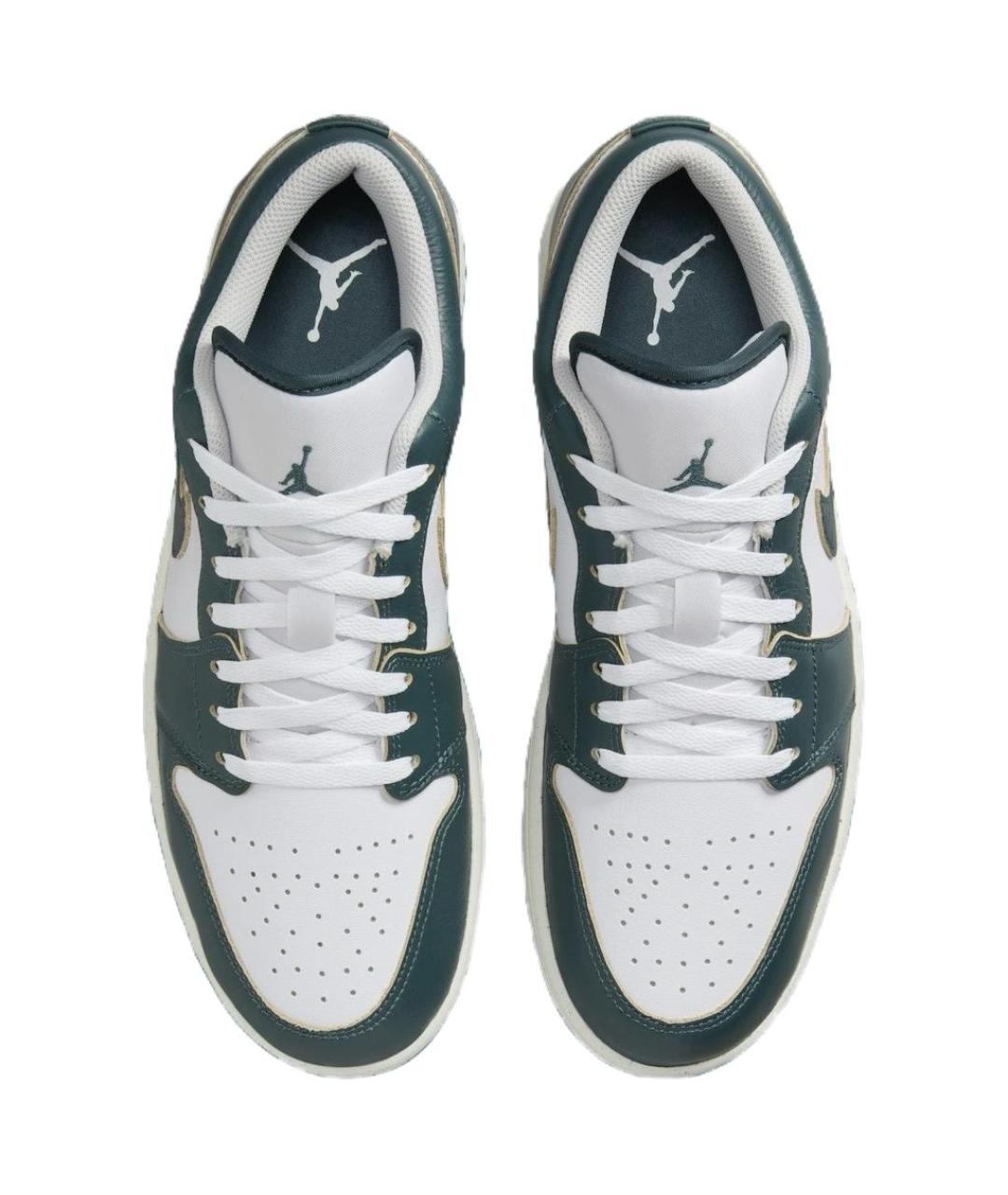 JORDAN Зеленые низкие кроссовки / кеды, фото 4