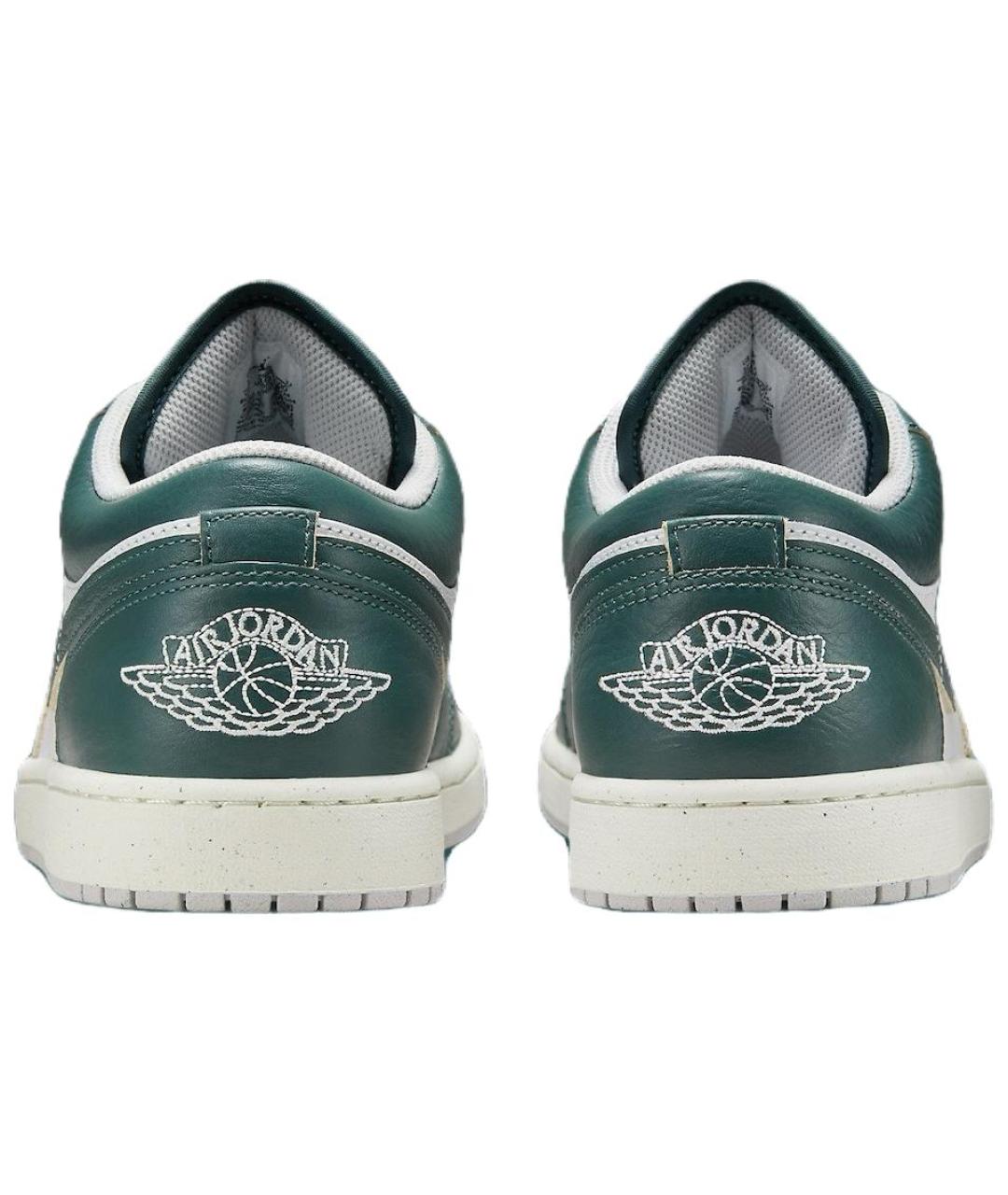 JORDAN Зеленые низкие кроссовки / кеды, фото 5