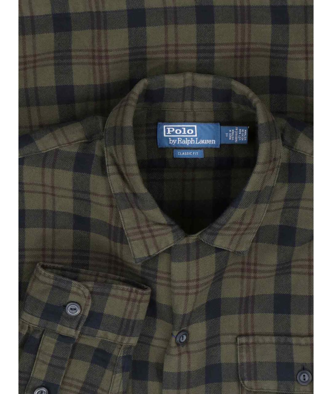 POLO RALPH LAUREN Мульти хлопковая кэжуал рубашка, фото 3