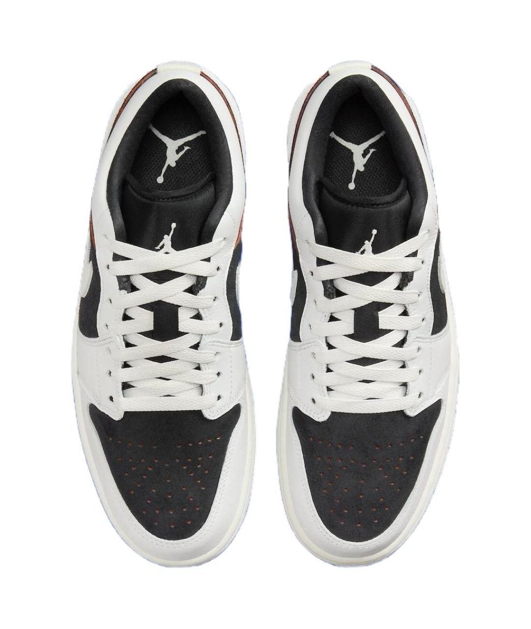 JORDAN Мульти кожаные высокие кроссовки / кеды, фото 4