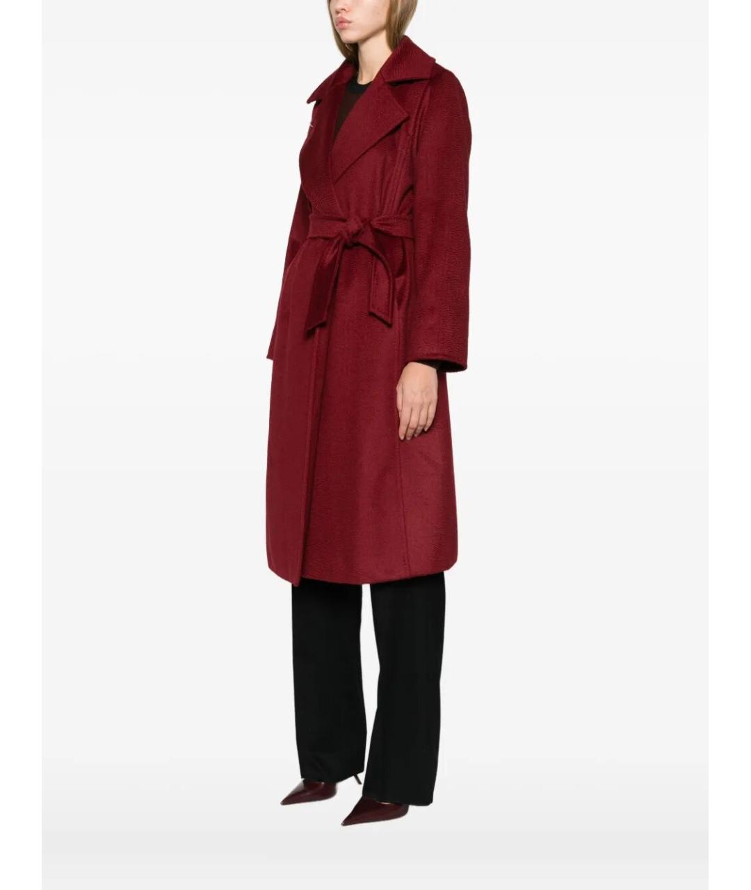 MAX MARA Красное шерстяное пальто, фото 2