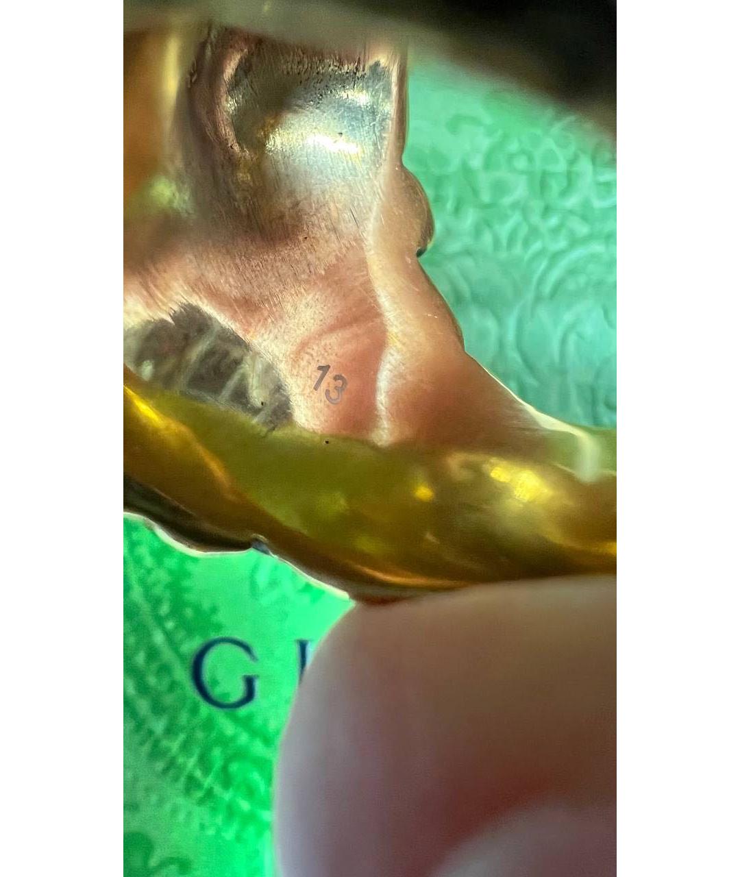GUCCI Золотое кольцо, фото 8