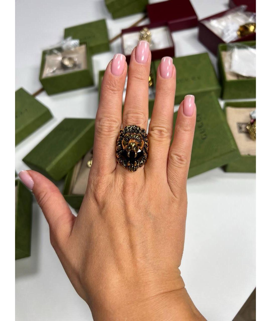 GUCCI Золотое кольцо, фото 7