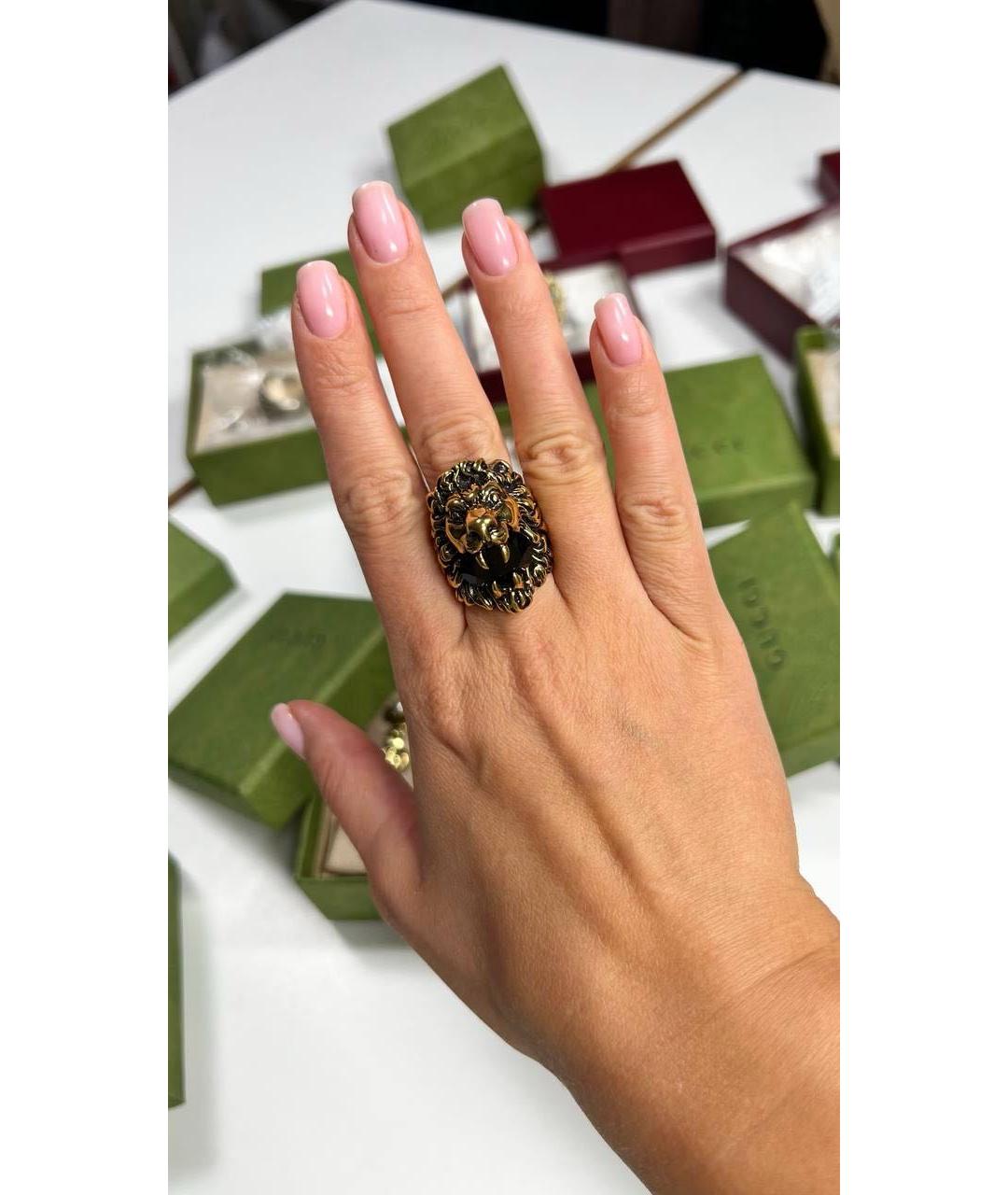 GUCCI Золотое кольцо, фото 5