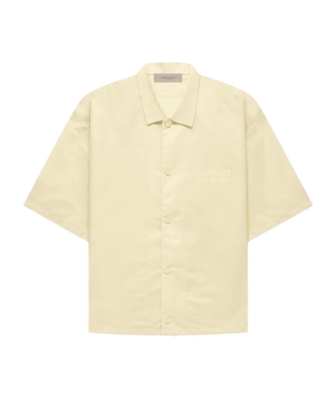 FEAR OF GOD ESSENTIALS Желтая рубашка, фото 1