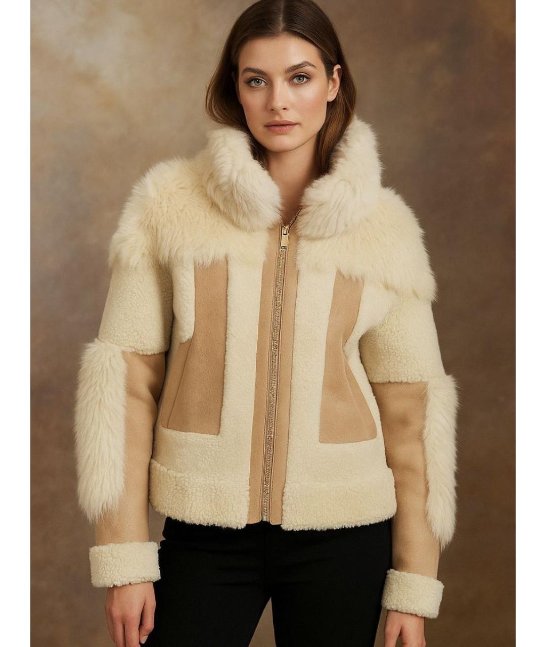 CHLOE Мульти замшевая дубленка, фото 9