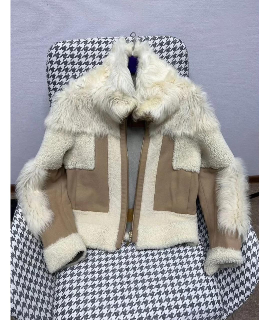 CHLOE Мульти замшевая дубленка, фото 4