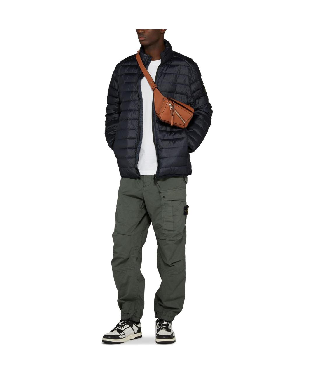 STONE ISLAND Темно-синяя куртка, фото 4