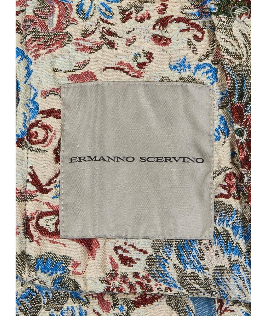 ERMANNO SCERVINO Полиэстеровый жакет/пиджак, фото 4
