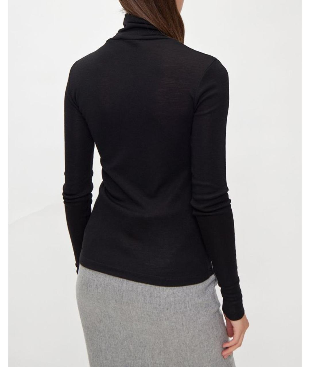 ROHE Черная водолазка, фото 4