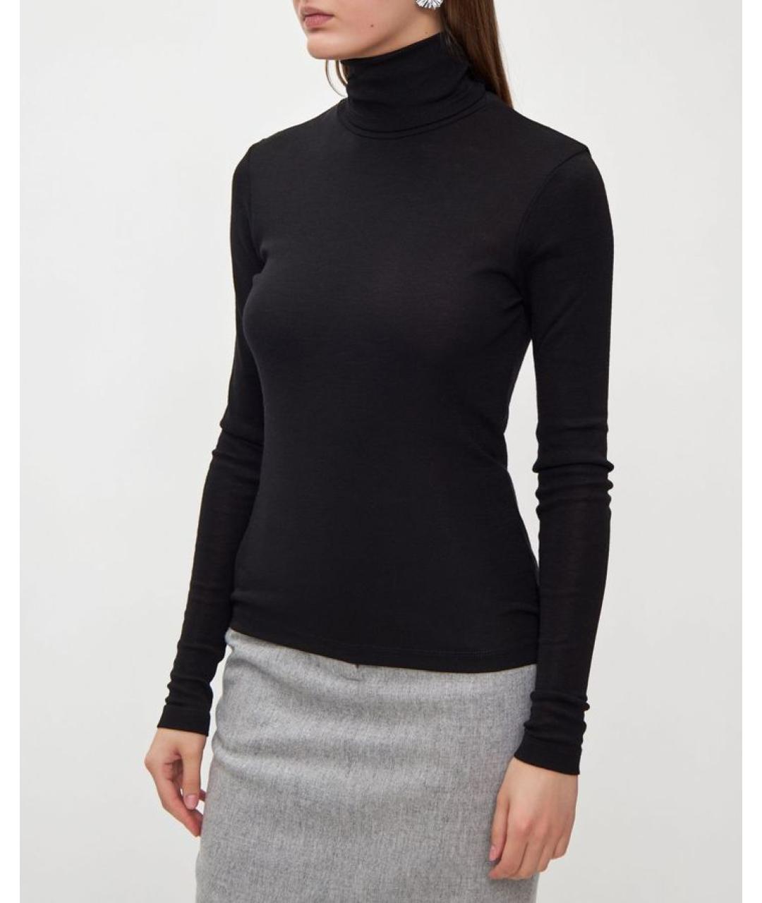 ROHE Черная водолазка, фото 3