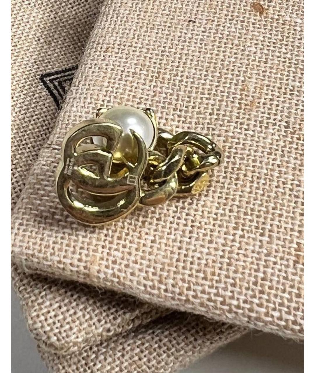GUCCI Золотые серьги, фото 3