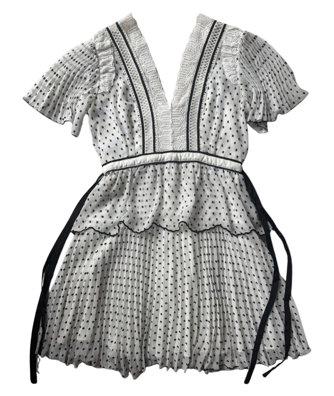 SELF-PORTRAIT Мульти полиэстеровое коктейльное платье, фото 1