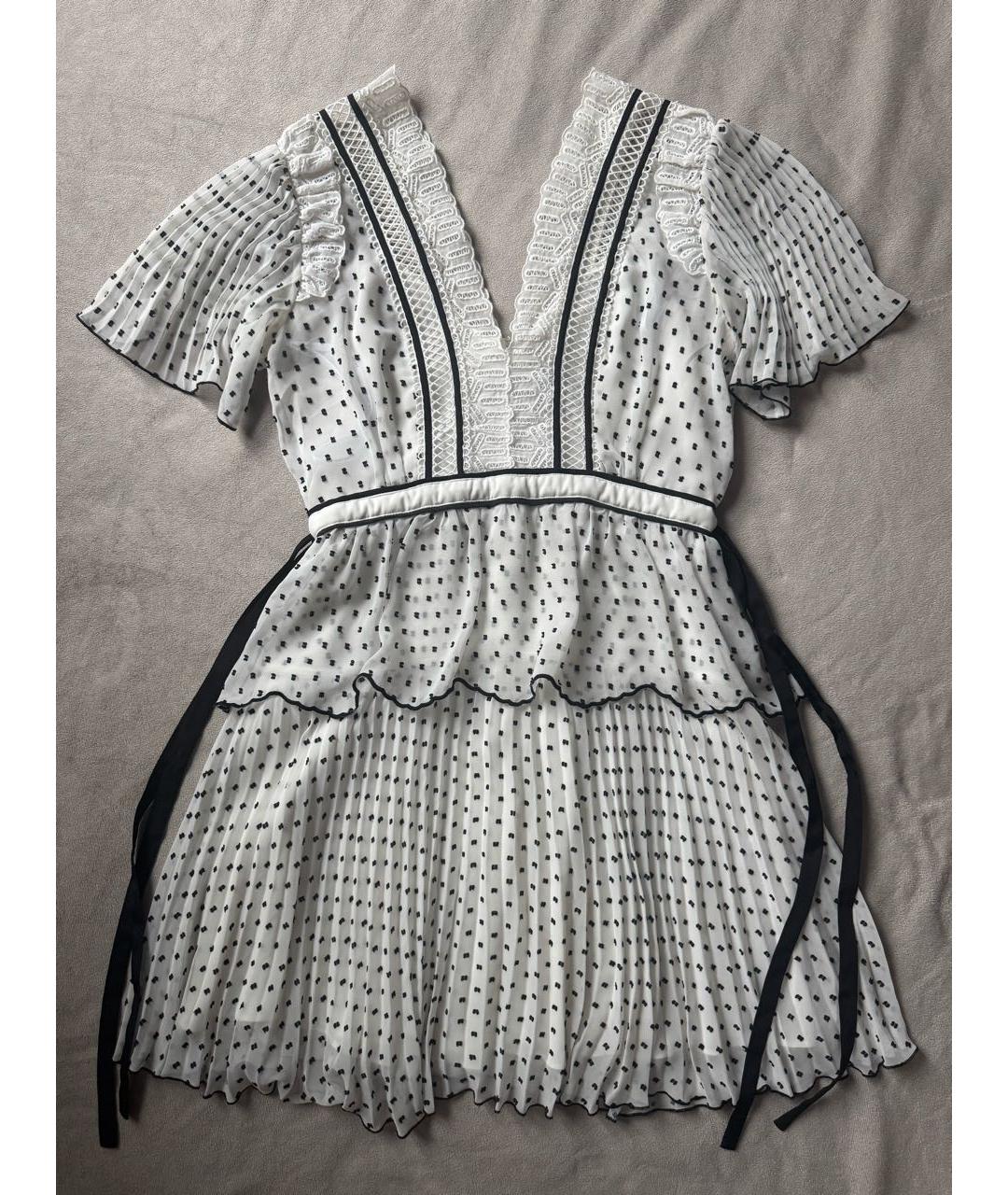 SELF-PORTRAIT Мульти полиэстеровое коктейльное платье, фото 9