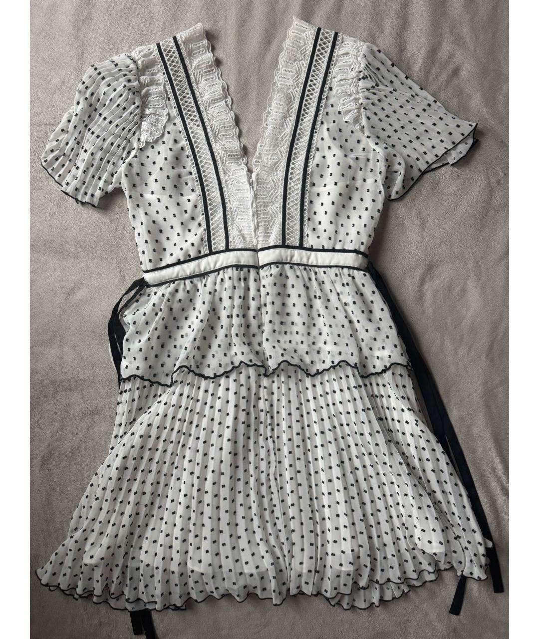 SELF-PORTRAIT Мульти полиэстеровое коктейльное платье, фото 2