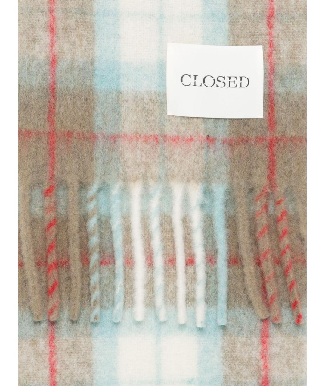 CLOSED Мульти шерстяной шарф, фото 3