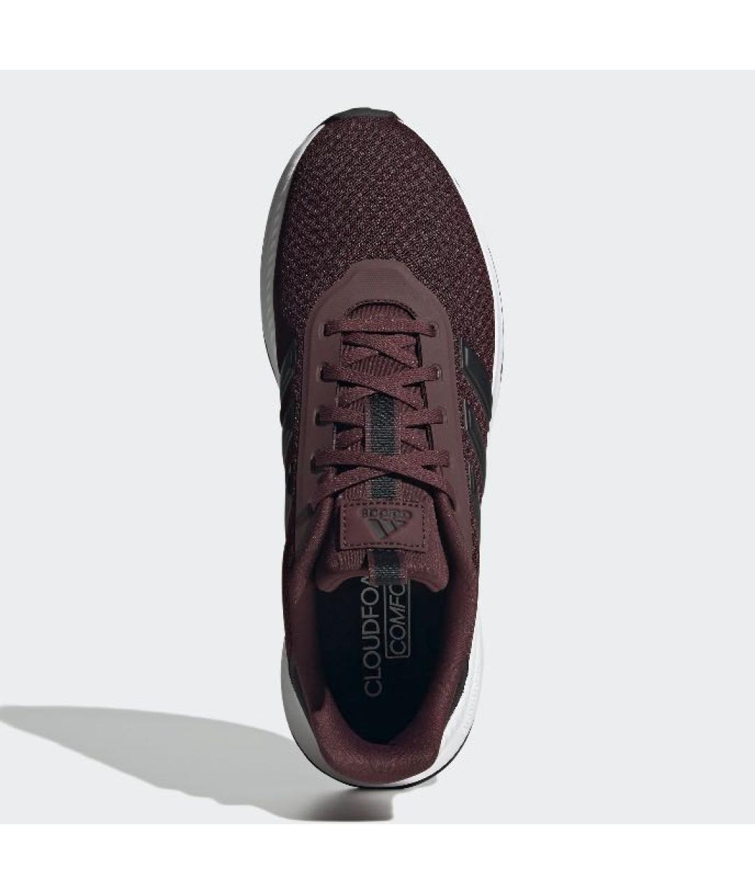 ADIDAS Бордовые текстильные низкие кроссовки / кеды, фото 2