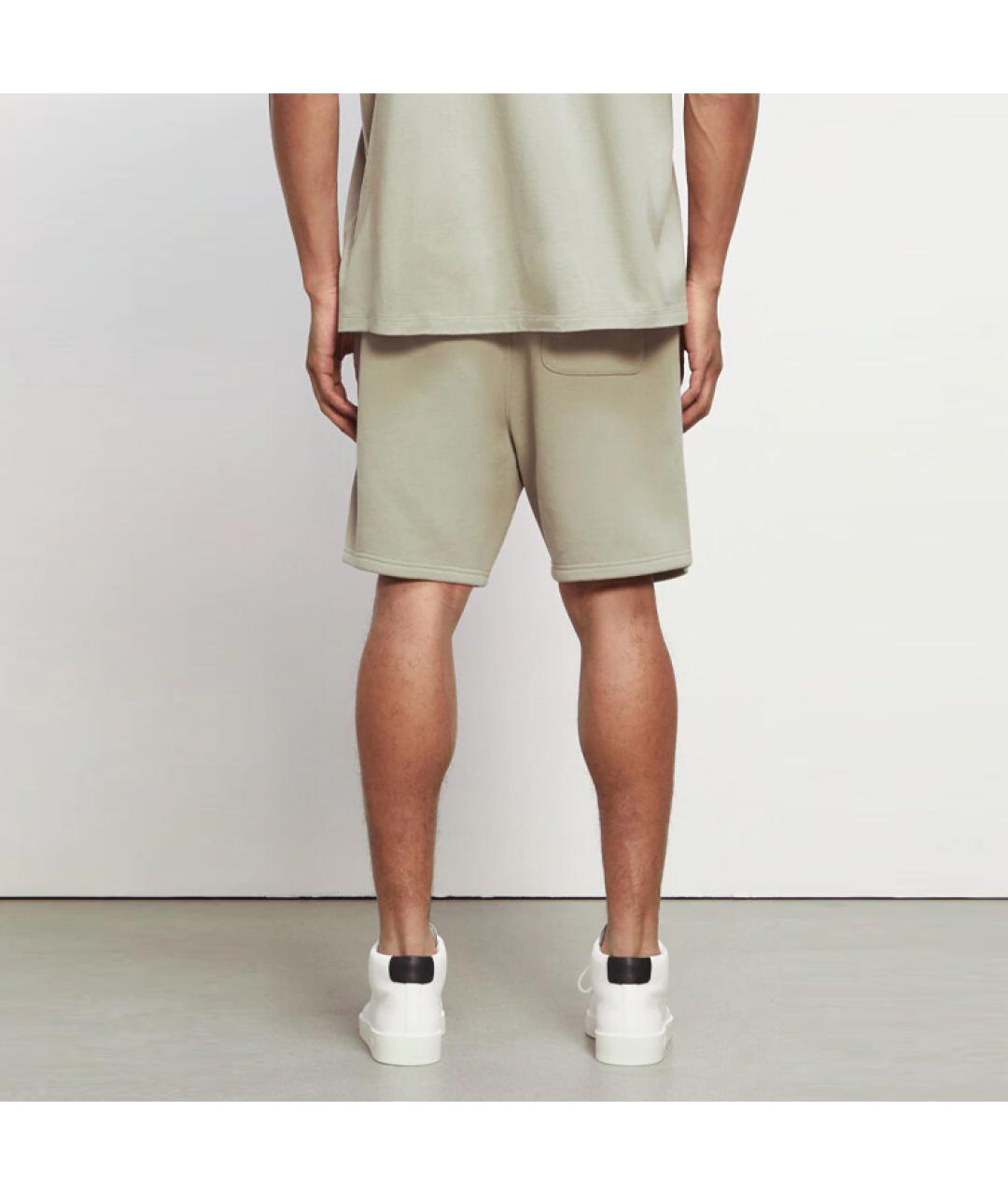 FEAR OF GOD ESSENTIALS Бежевые хлопковые шорты, фото 4