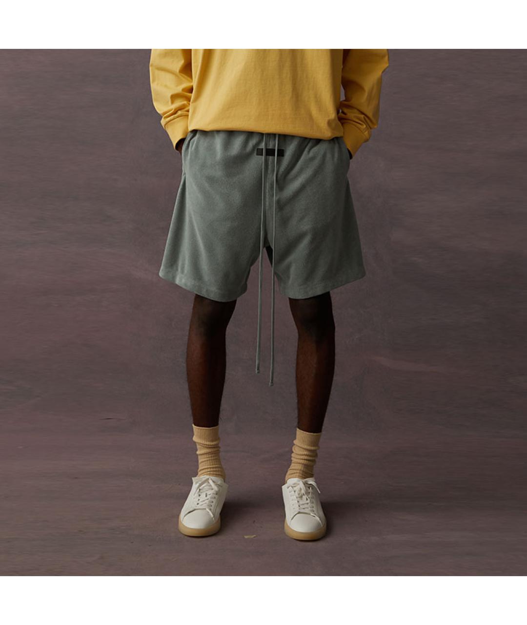 FEAR OF GOD ESSENTIALS Голубые шорты, фото 4