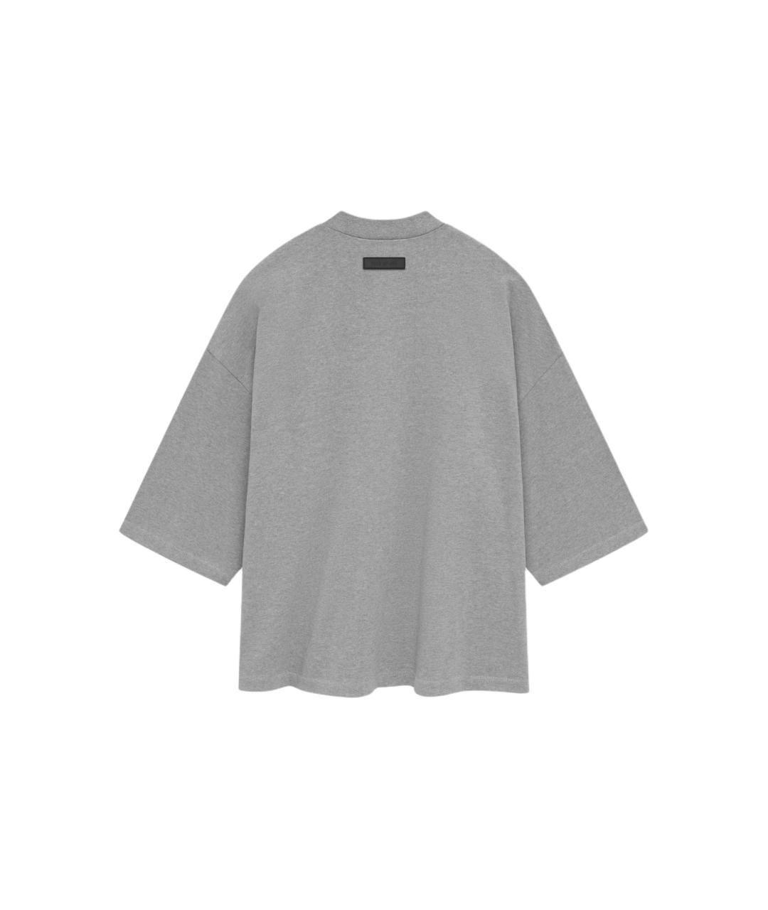 FEAR OF GOD ESSENTIALS Серая футболка, фото 2