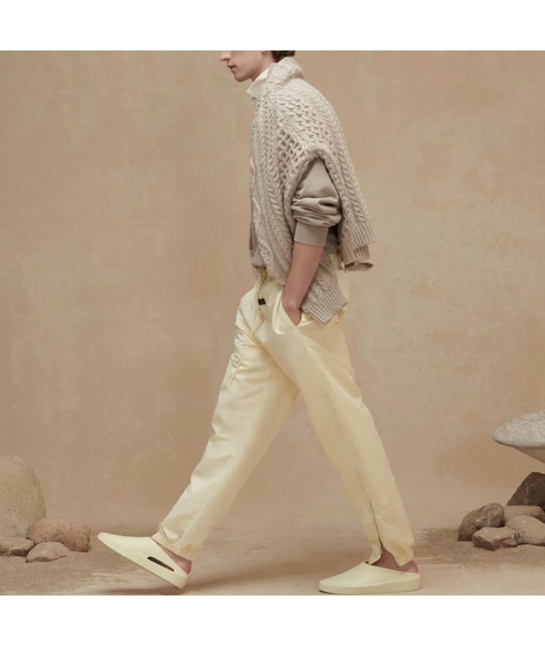 FEAR OF GOD ESSENTIALS Бежевые повседневные брюки, фото 3