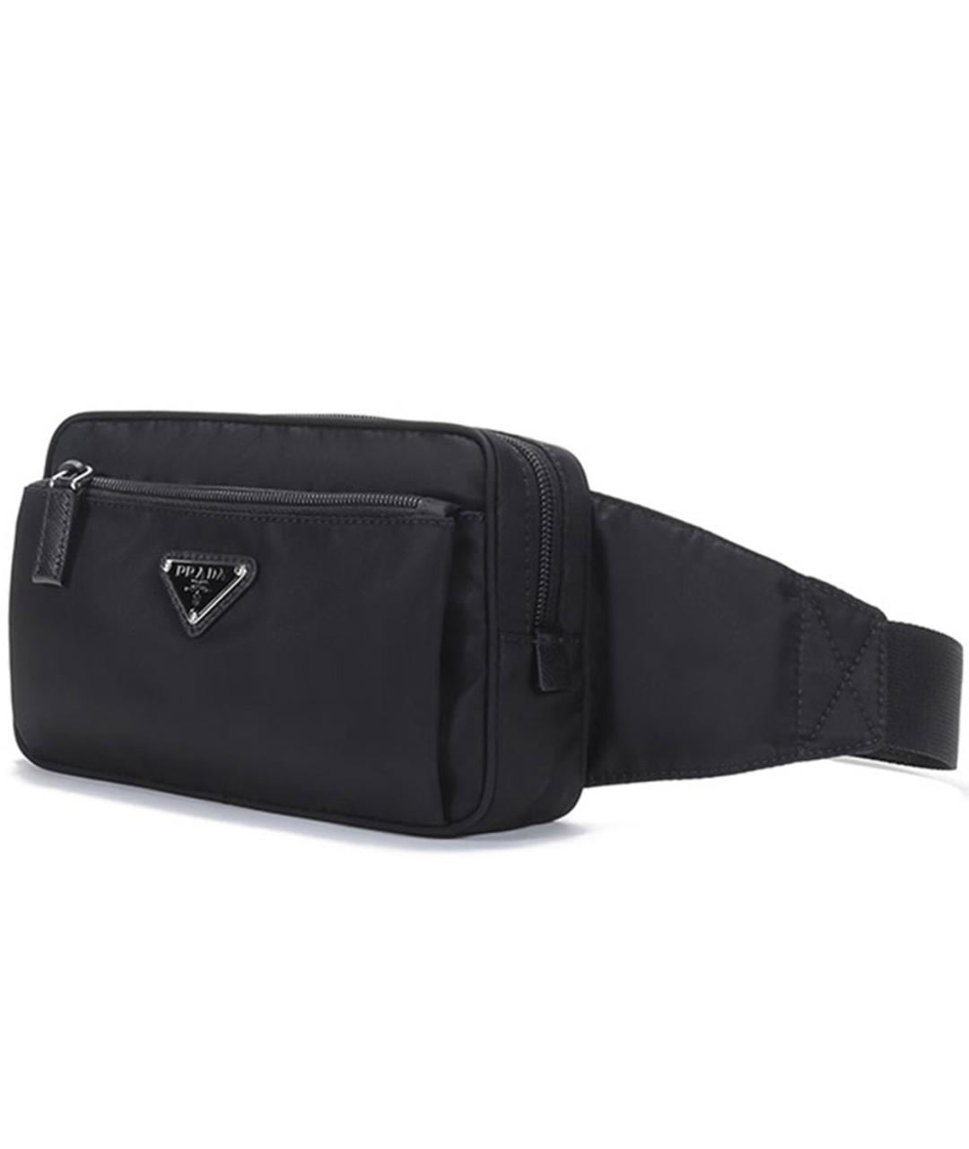 PRADA Черная поясная сумка, фото 2