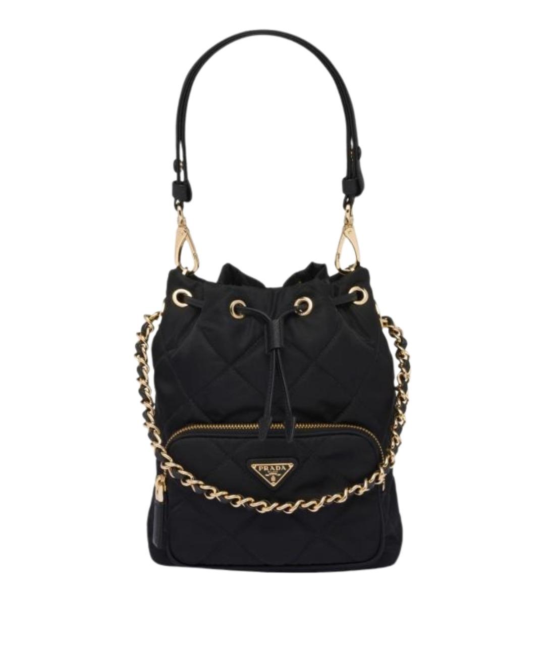 PRADA Черная сумка через плечо, фото 1
