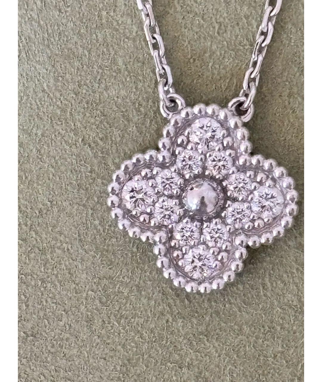 VAN CLEEF & ARPELS Серебряное колье из белого золота, фото 2