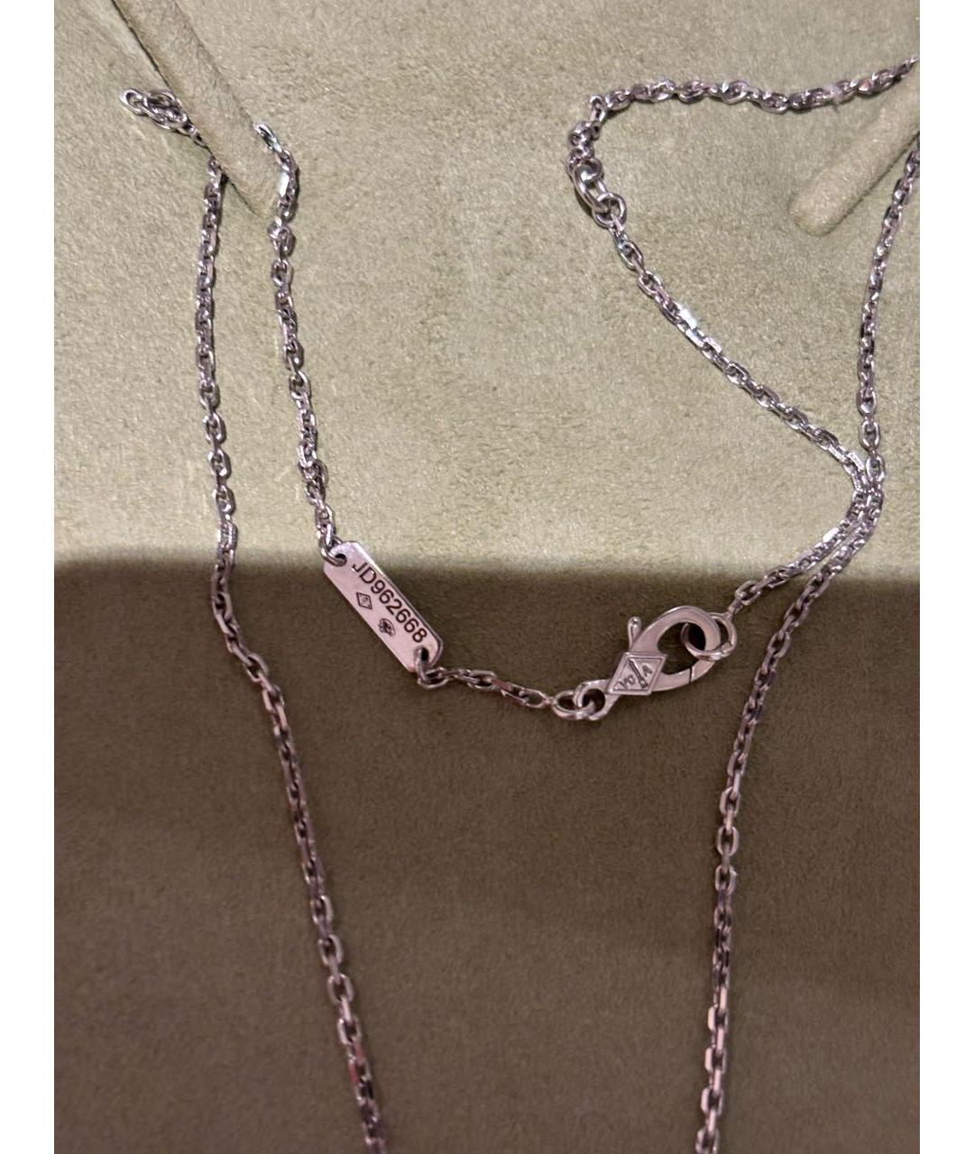 VAN CLEEF & ARPELS Серебряное колье из белого золота, фото 3