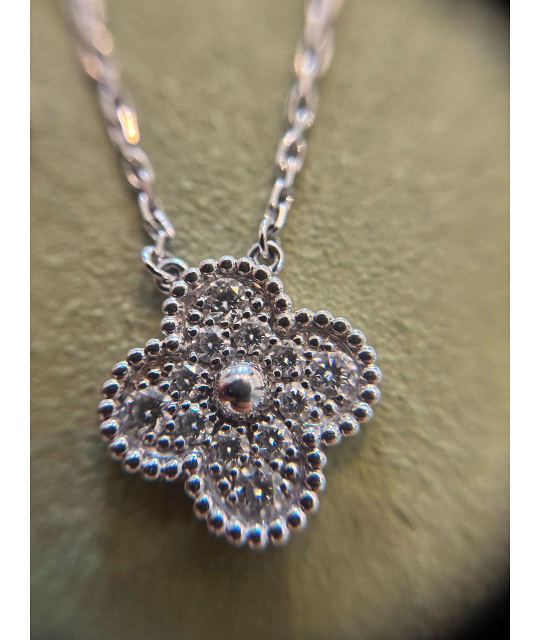 VAN CLEEF & ARPELS Серебряное колье из белого золота, фото 8