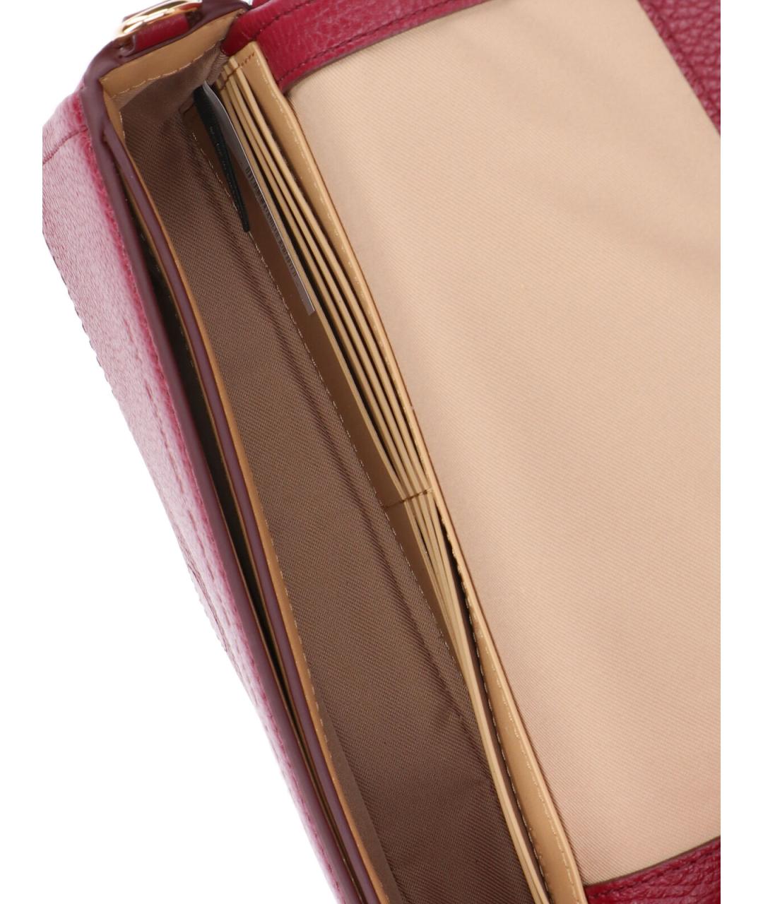 MARC JACOBS Красная кожаная сумка через плечо, фото 4